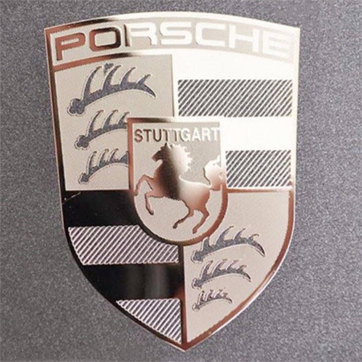 Electroform 3D Metal Logo Sticker Labels Sticker