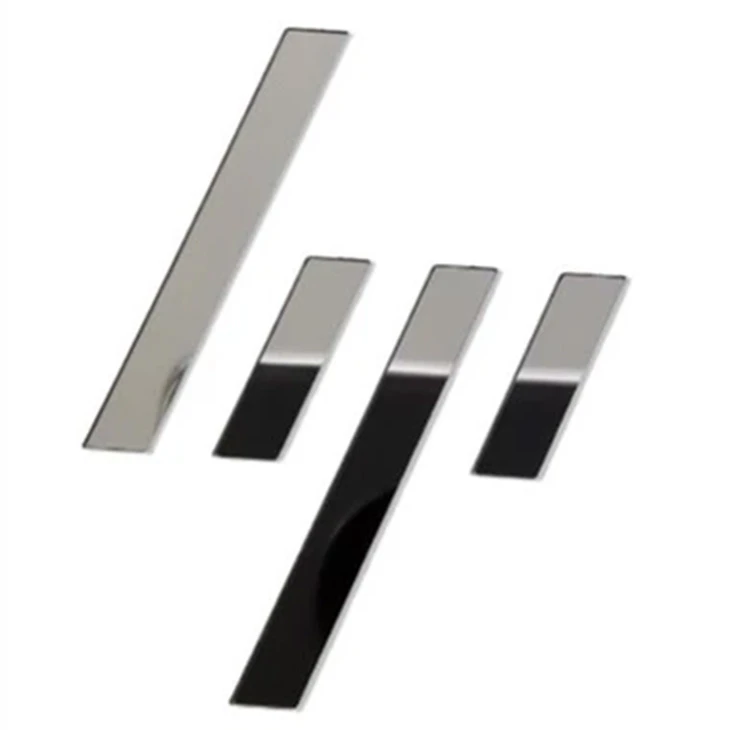 Electroform Stainless Steel Metal Sticker